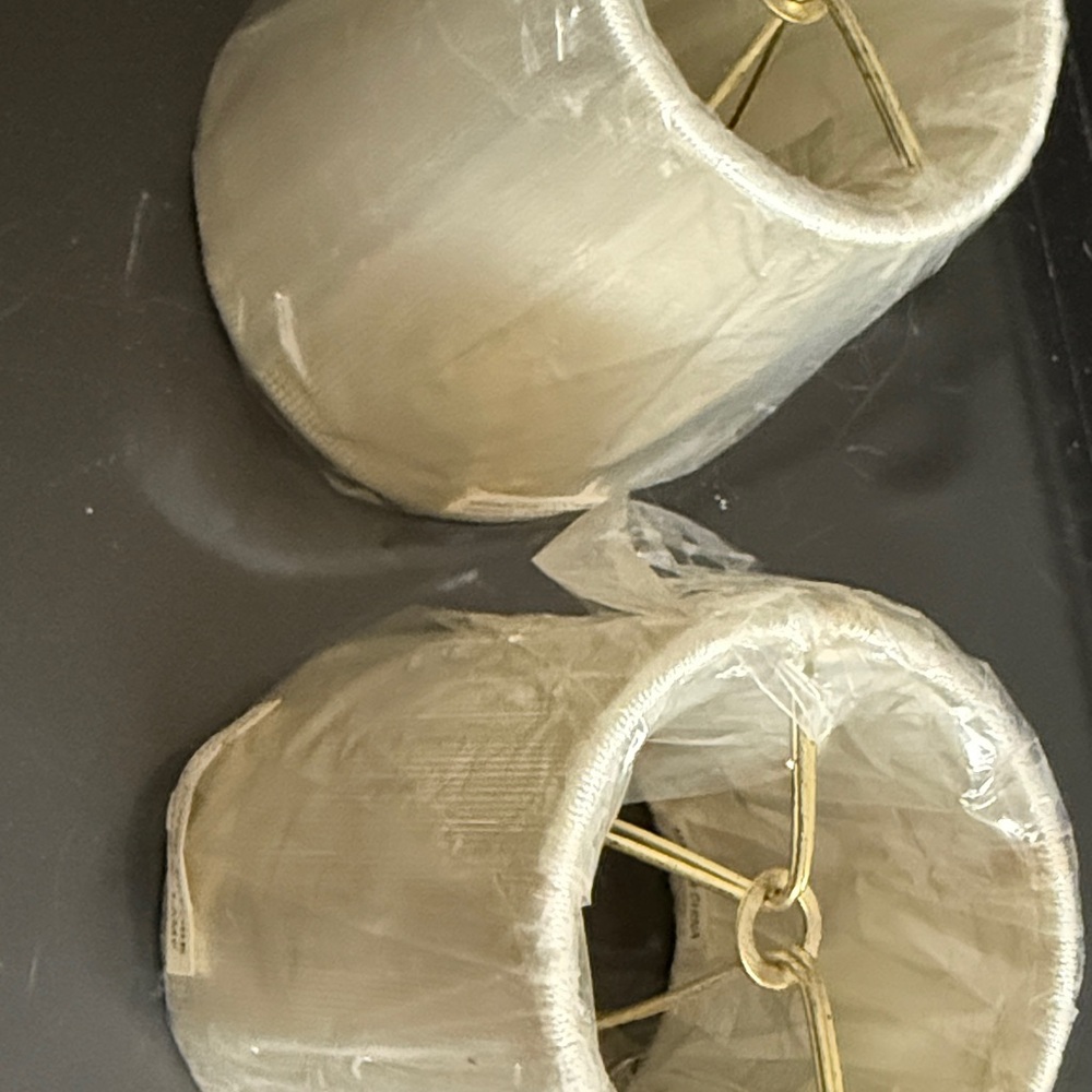 Elegant Cream Lamp Shades